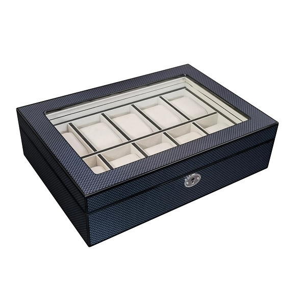 Wooden Watch Box for 10 watches storages