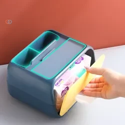 Plastic tissue box