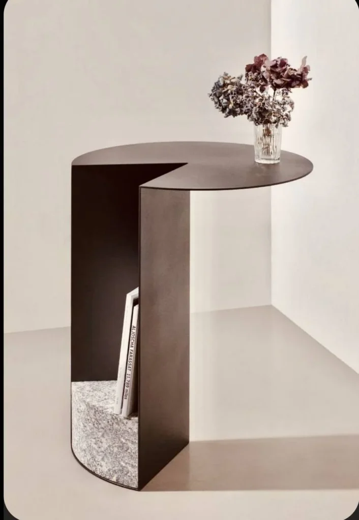 A distinctive service table