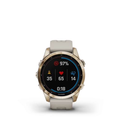 FENIX 7S SAPPHIRE SOLAR CREAM GOLD Ti W/LIGHT SAND BAND EMEA 010-02539-21