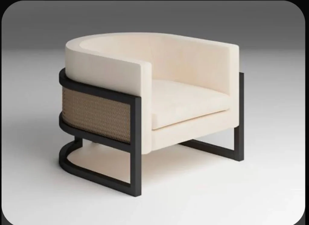 Distinctive and comfortable circular chair