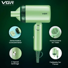 VGR Professional Hair Dryer V-421