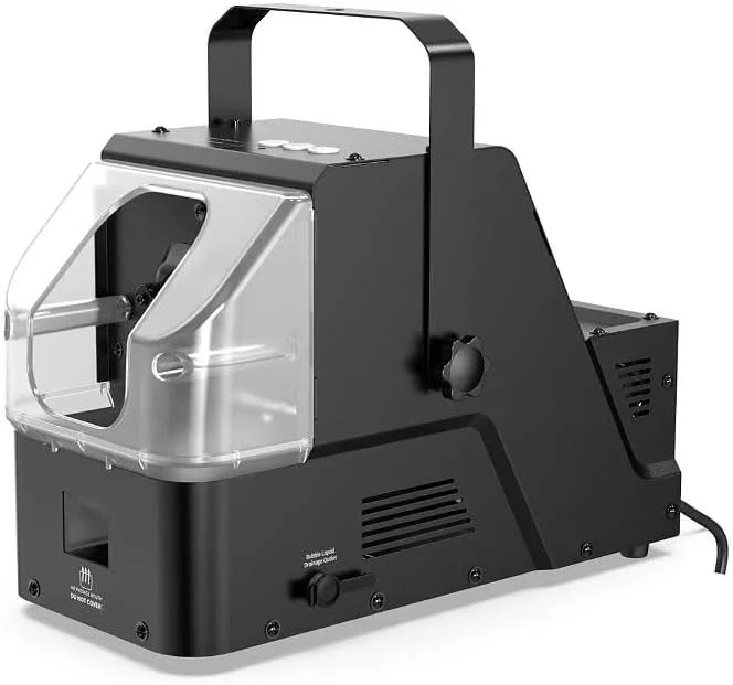450W Fog Bubble Machine with Timer Settings and Wireless Remote Control for Indoor and Outdoor Use for Halloween, Birthdays, Weddings