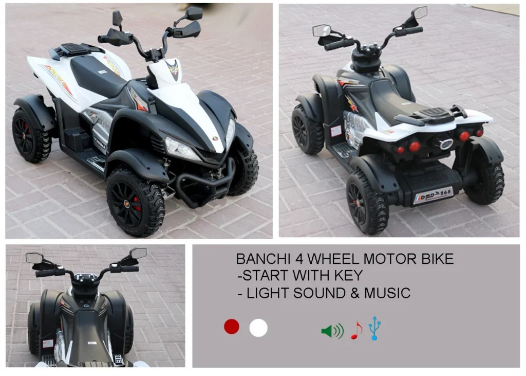 BANCHI 4WHEEL MOTOR BIKE