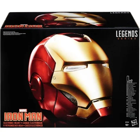 Hasbro Marvel Legends Avengers Iron Man Electronic Helmet