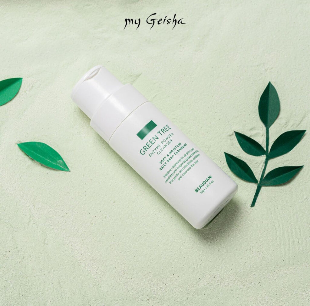 BEAUDINI  Green Tree Enzyme Powder Cleanser