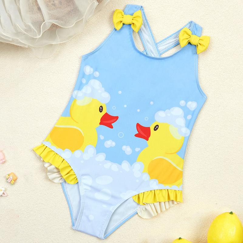 One Piece Duck Swimsuit