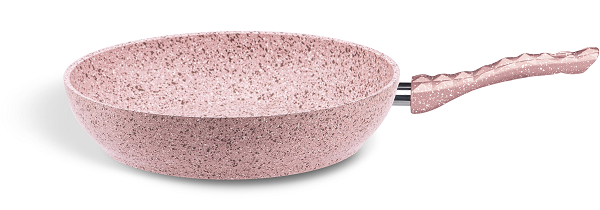 AVCI HOME MAKER GRANITEC PINK FRYPAN 32CM.