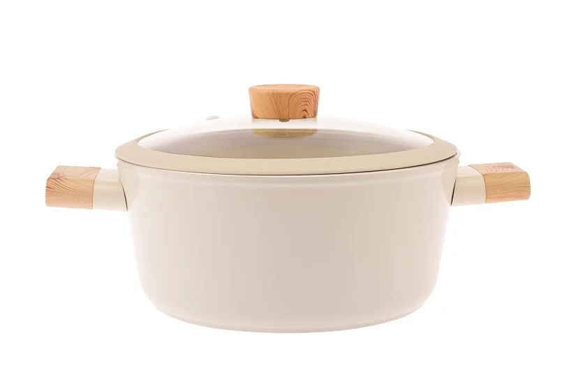 AVCI HOME MAKER  CER. COAT. SWISS CRYSTAL 26 CM CASSEROLE