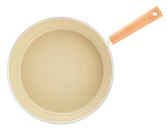 AVCI HOME MAKER CER. COAT. SWISS CRYSTAL 32 CM FRYPAN