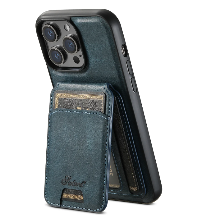 Iphone Magnetic Wallet case -IPHONE 15 Pro Max