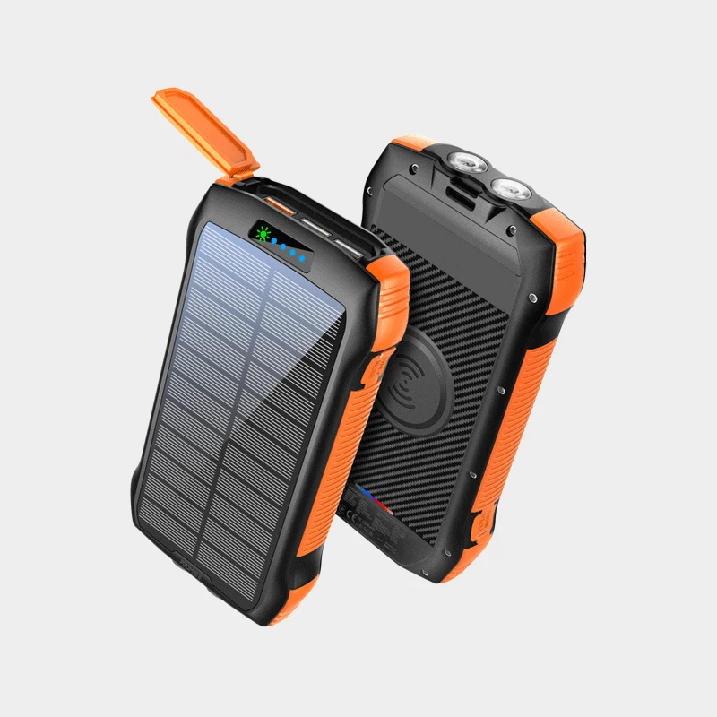 10000mAh Rugged EcoLight? Solar Power Bank
