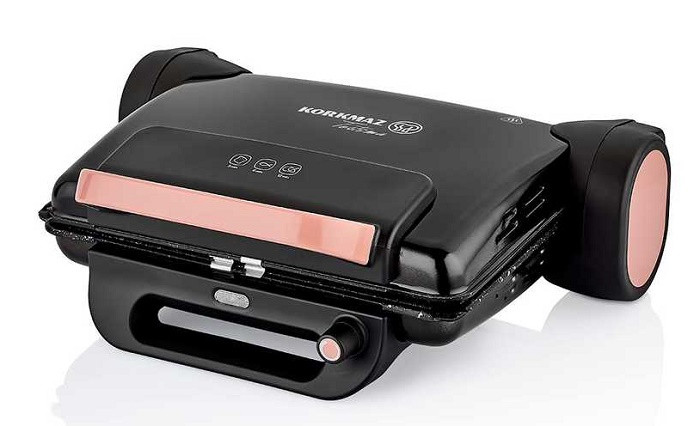 KORKMAZ TOSTEMA MIDI TOASTER- BLACK