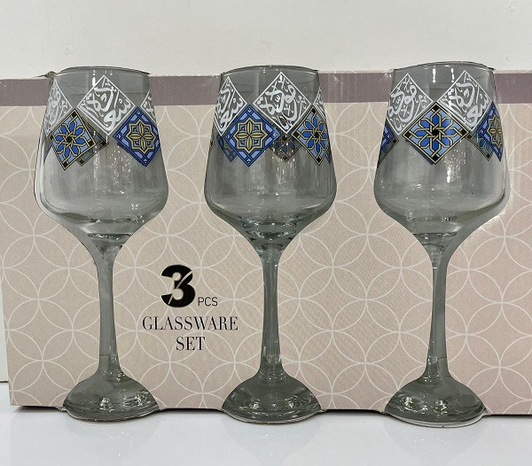 AVCI HOME MAKER LAL GOBLET 295cc 3PC ST DS-03
