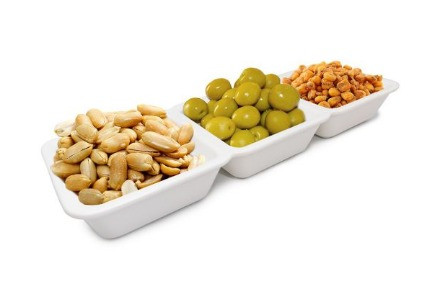 NERTHUS PORCELAIN TRIPLE DIP DISH TRAY