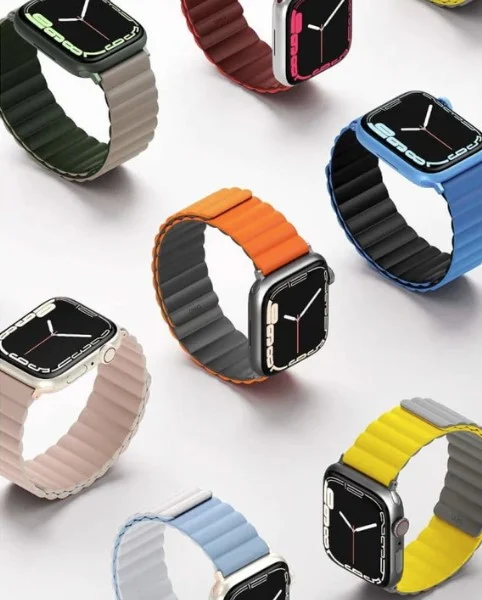 Reversible Magnetic Silicone Strap for Apple Watch