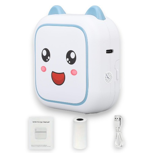 Portable Mini Thermal Label Maker Printer (26)