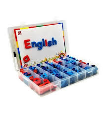 صندوق الاحرف والارقام العربية المغناطسية التفاعلية