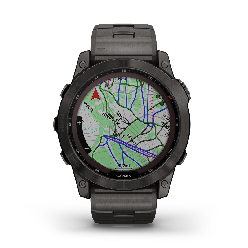 FENIX 7X SOLAR SLATE GRAY W/BLACK BAND EMEA /AU/NZ/AFR/SAM 010-02541-01