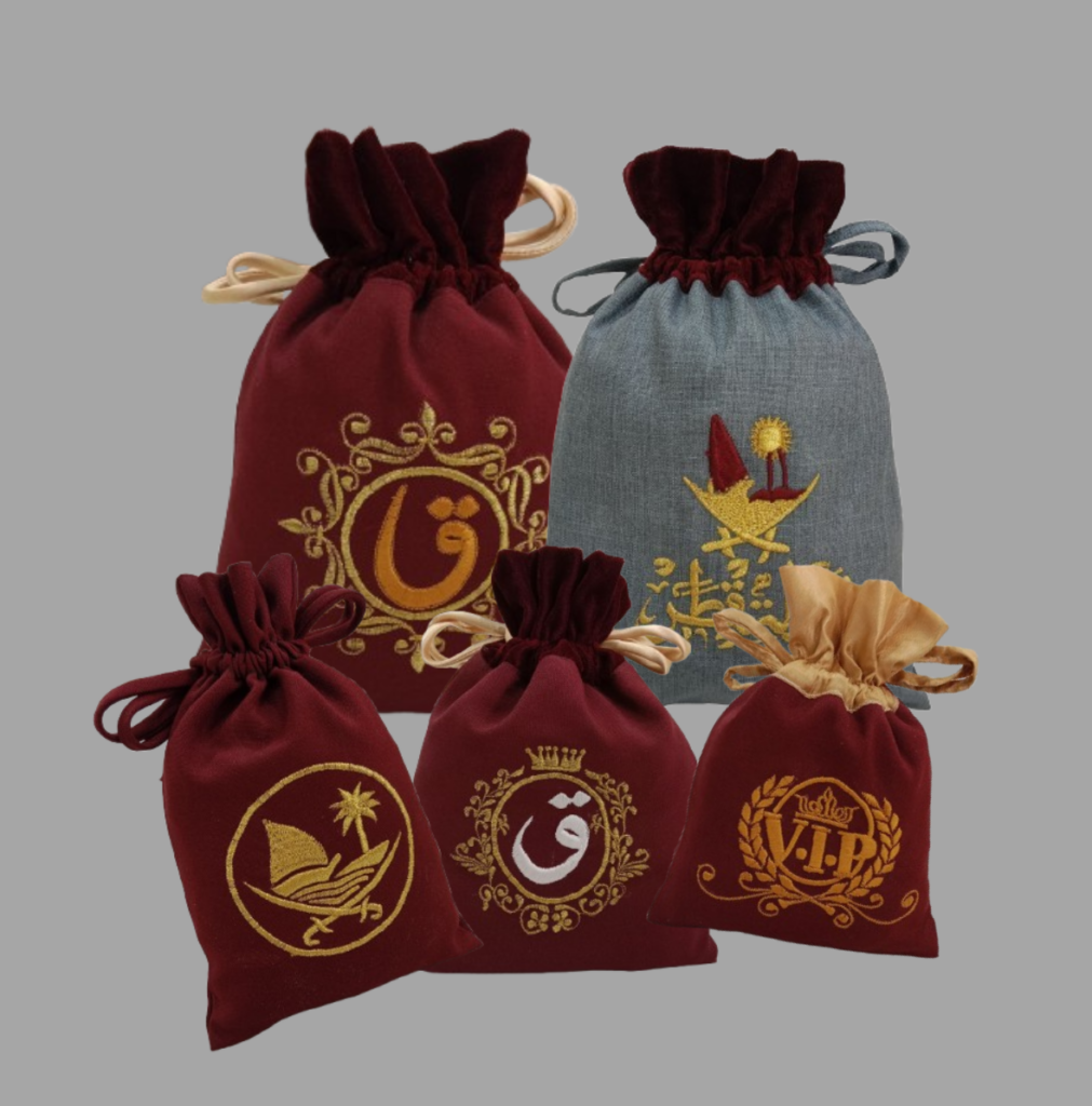 Drawstring pouch for  Qatar National Day