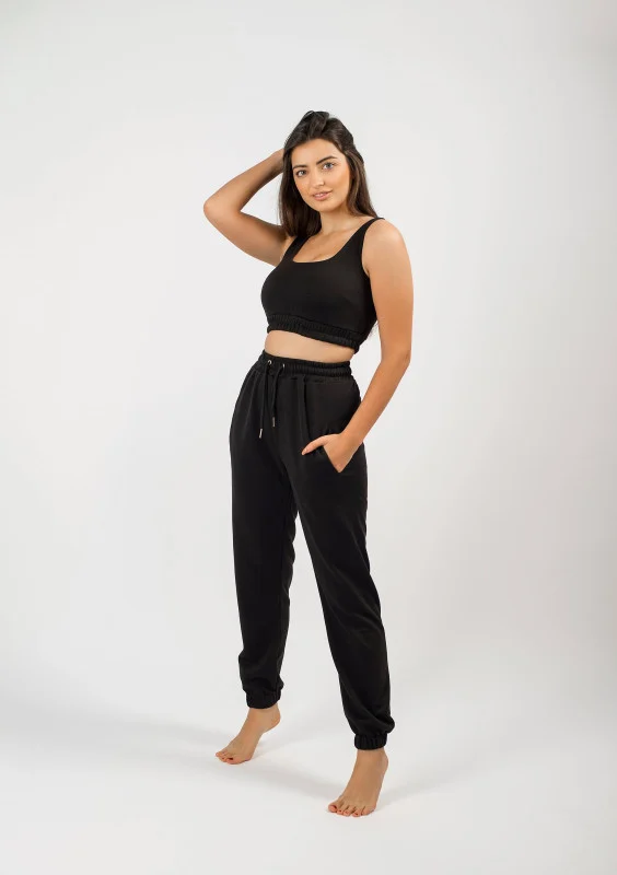 Be Cosy loungewear set in black
