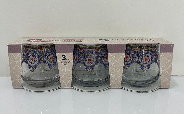 AVCI HOME MAKER LAL TUMBLER 345cc 3PCS ST DS-02