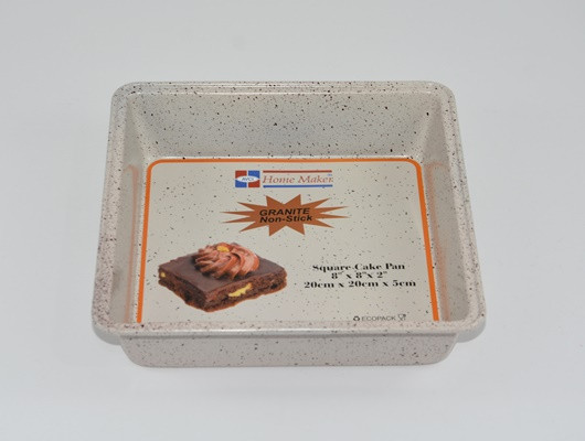 AVCI HOME MAKER GRANITE-20CM SQUARE CAKE PAN