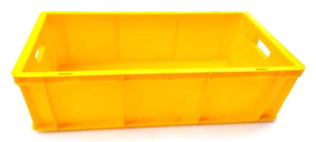 GURTAN CLOSED CRATE YELLOW