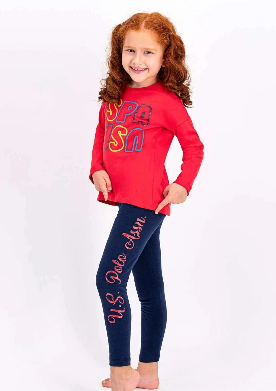 BeCosy girls longsleeves and printed design pyjama set