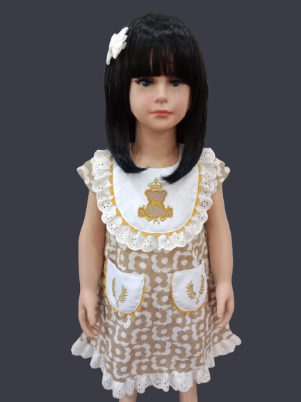 Kids dress ( Embroidered  design)