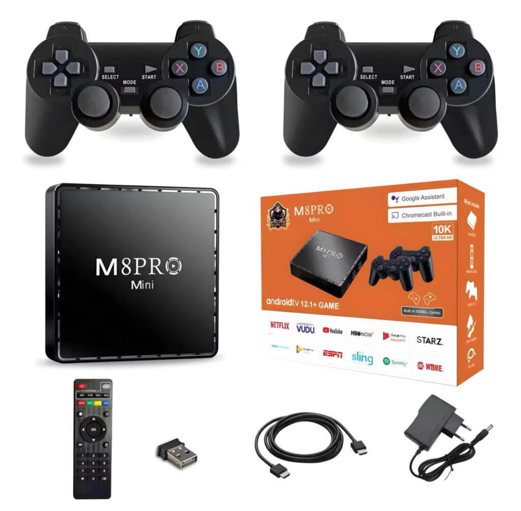 جهاز الألعاب ام 8 برو ميني M8 Pro Mini gaming console