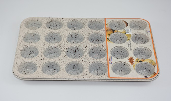 AVCI HOME MAKER GRANITE-24 CUP MINI MUFFIN PAN