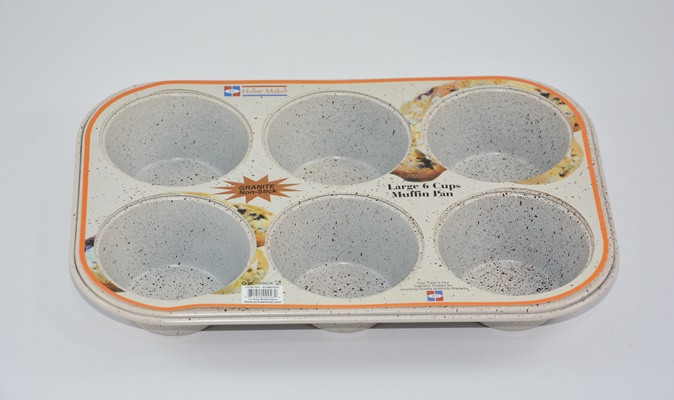AVCI HOME MAKER GRANITE-6 JUMBO CUP MUFFIN PAN