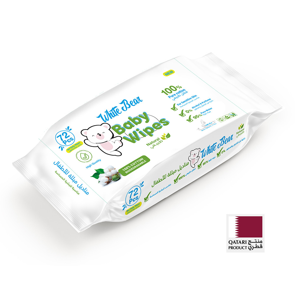 Babywipes 72 مناديل مبللة للأطفال