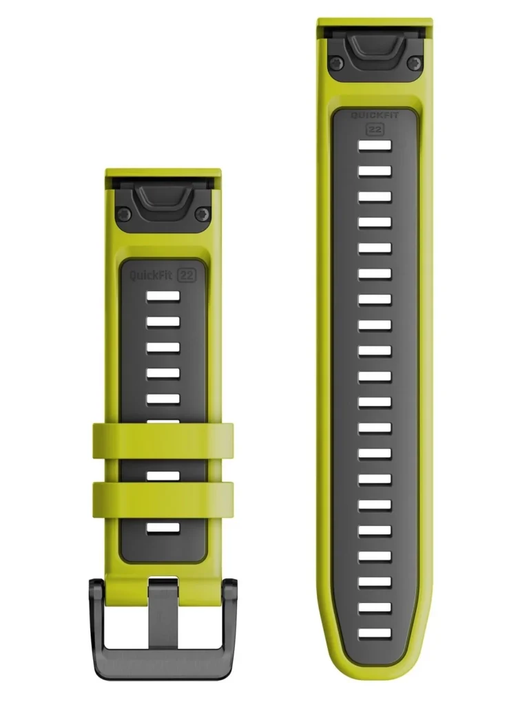 BAND EPIX PRO (G2) 22MM QUICK FIT LIME/GRAPHITE SILICONE 010-13280-03