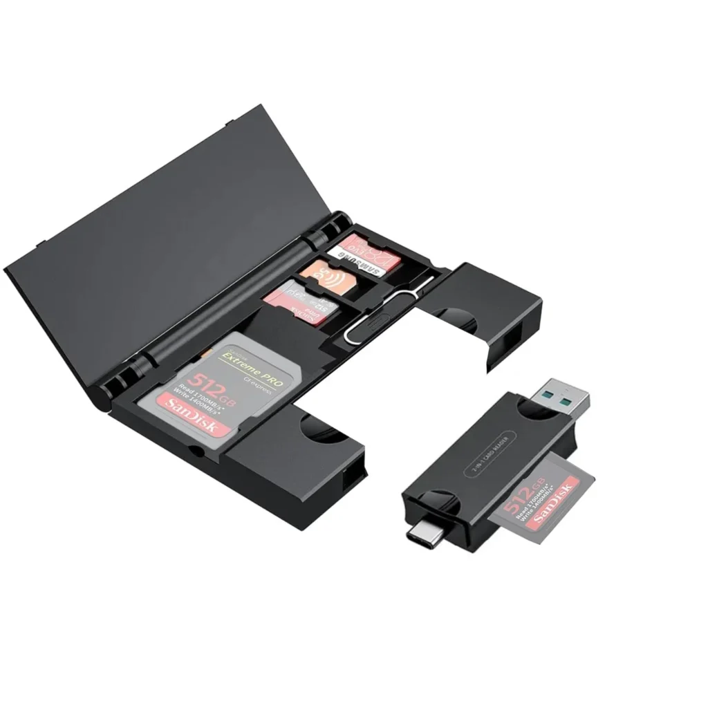 Multifunctional OTG Card Reader 7 In 1