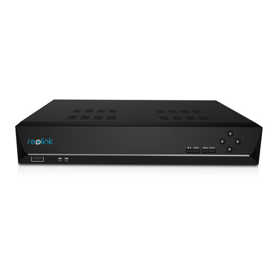 Reolink RLN8-410 NVR no Hard disk (8-channel PoE for 24/7 recording)