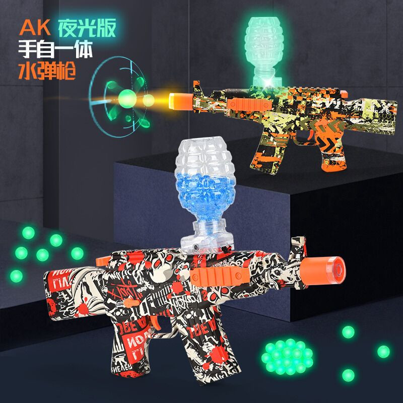 shooting series  + 1000 Gel Bullets  and luminous bulle  (Various Colors ) NO.RA5808