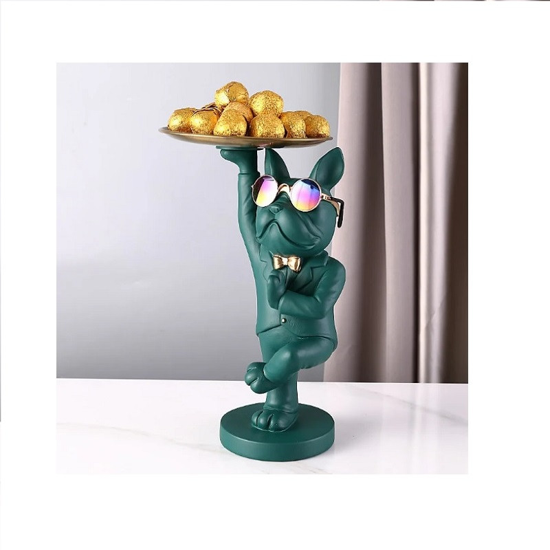 Bulldog Yoga Tray (Green)