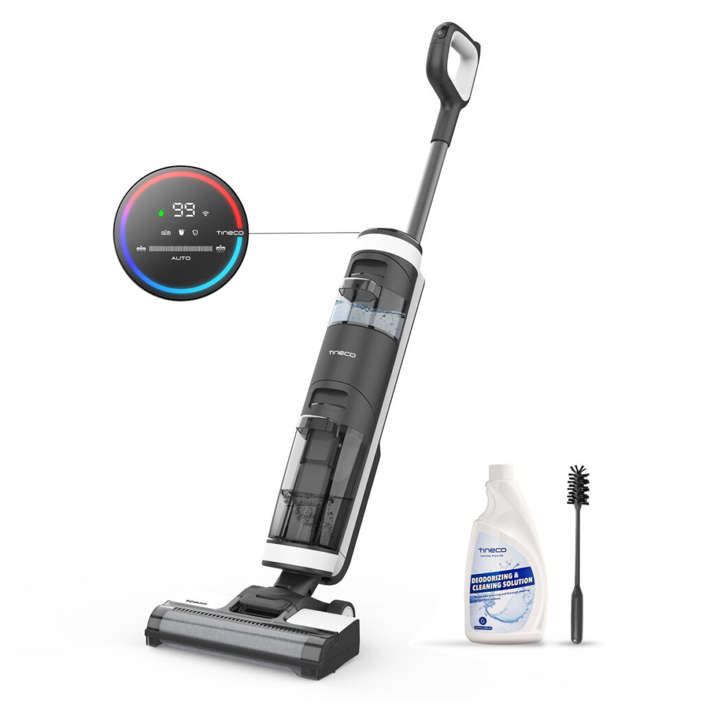 مكنسة وممسحة تنكو الاسلكية TINCO ‏FLOOR ONE S3 Tineco Floor One S3 Cordless Hardwood Floors Cleaner, Lightweight Wet Dry Vacuum Cleaners For Multi-surface Cleaning With Smart Control System