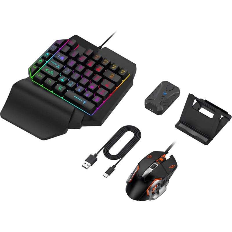 طقم الألعاب ٤ في ١ للموبايل 4 in 1 Mobile Gaming Set