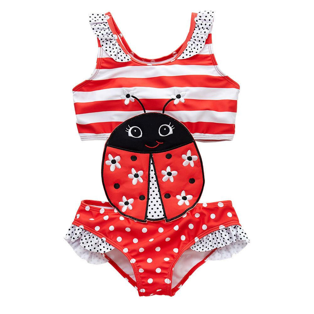 Baby Ladybug Swimsuit 9-12 Months
