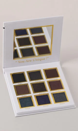 FJ Cosmetics Dark Eyeshadow Palette