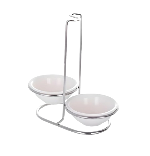 HADI  LADLE REST WITH 2 PCS SPOON