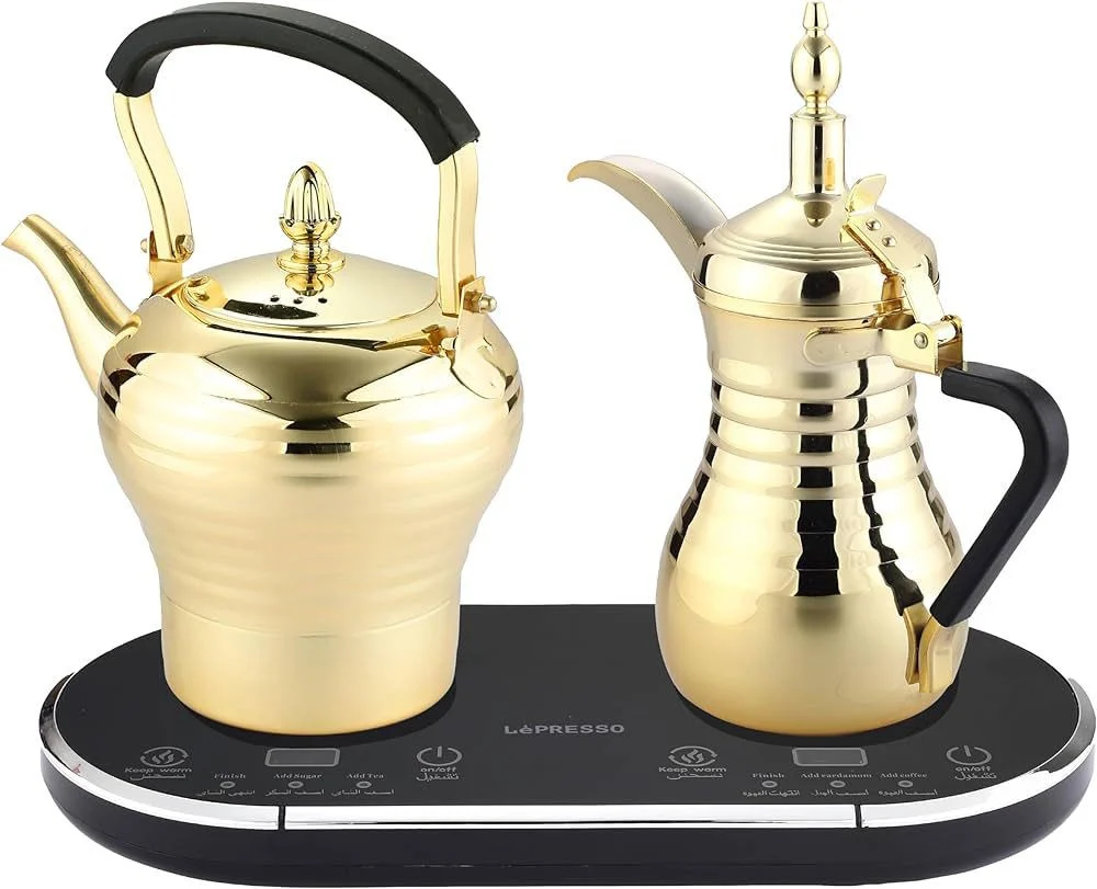 دلة ليبريسو الكهربائية للقهوة والشاي    ‏LePresso Electric Dallah for Coffee and Tea