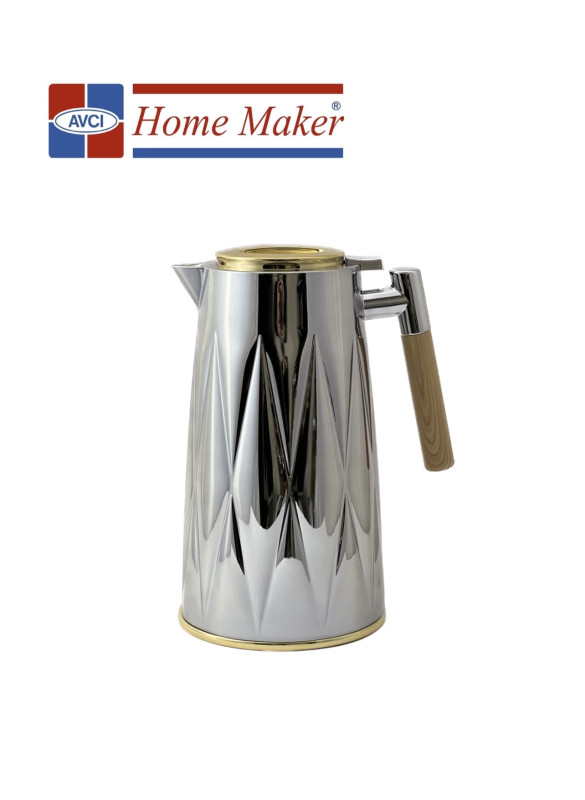 AVCI HOME MAKER FLASK 1.3L ROM-130-SILVER-GOLD
