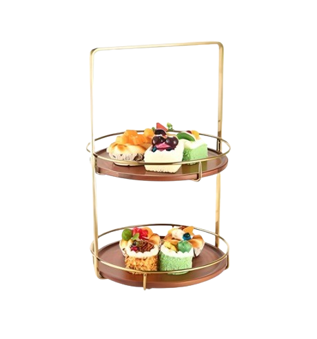 HADI 2 TIER BUFFET STAND DISPLAY