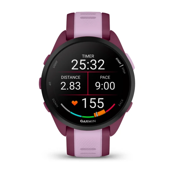 FORERUNNER 165 MUSIC GPS WiFi BERRY /LILAC WW 010-02863-33