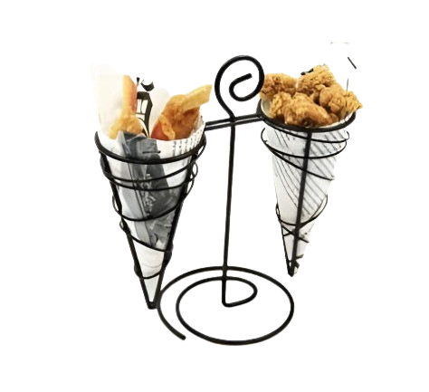 HADI DOUBLE DISPLAY CONE BASKET