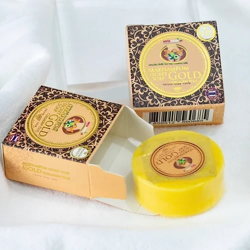 Makhampom secret soap gold with collagen